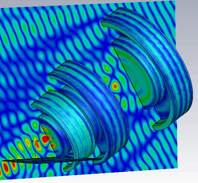 Radiation Focusing of Lens 3D Printed Antenna
