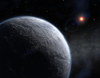 Image: Icy exoplanet: Credit: ESO