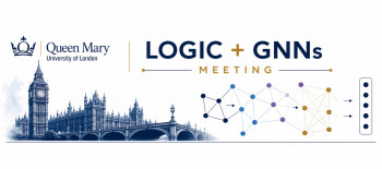 Image: Meeting logo: Logic +GNNs Meeting