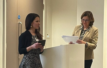 Claudia Garetto receives Suffrage Science Award for Maths and Computing