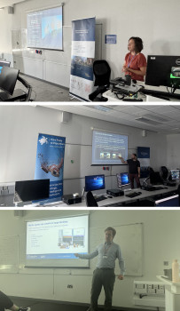Presentations by Eleni Matechou, Kostas Papafitsoros and Linus Wunderlich