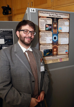 Queen Mary physicist showcases Higgs boson research in Parliament