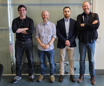 Congratulations to Emanuele Palladino for passing his PhD viva!