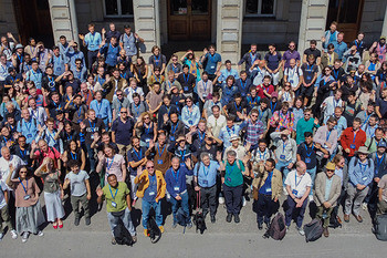 The School of Physical and Chemical Sciences welcomes global physics community for Amplitudes 2026 Group photo at Amplitudes 2026