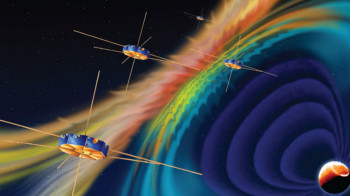 The MMS spacecraft. Credit: NASA.