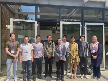 SEMS staff and students at the Hamlyn Symposium on Medical Robotic