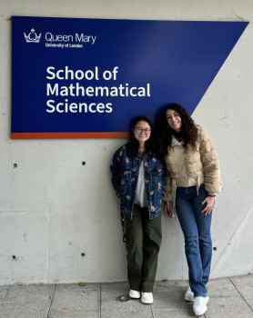 Weini Huang and Elisa Scanu