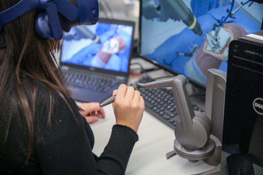surgical robot interface